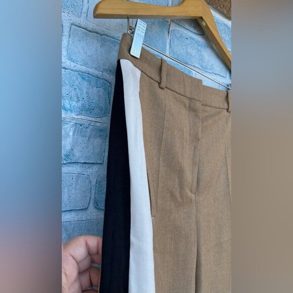 HUGO BOSS Stretch Twill Pants Regular Fit Signature Stripe size 4 - Picture 5 of 16
